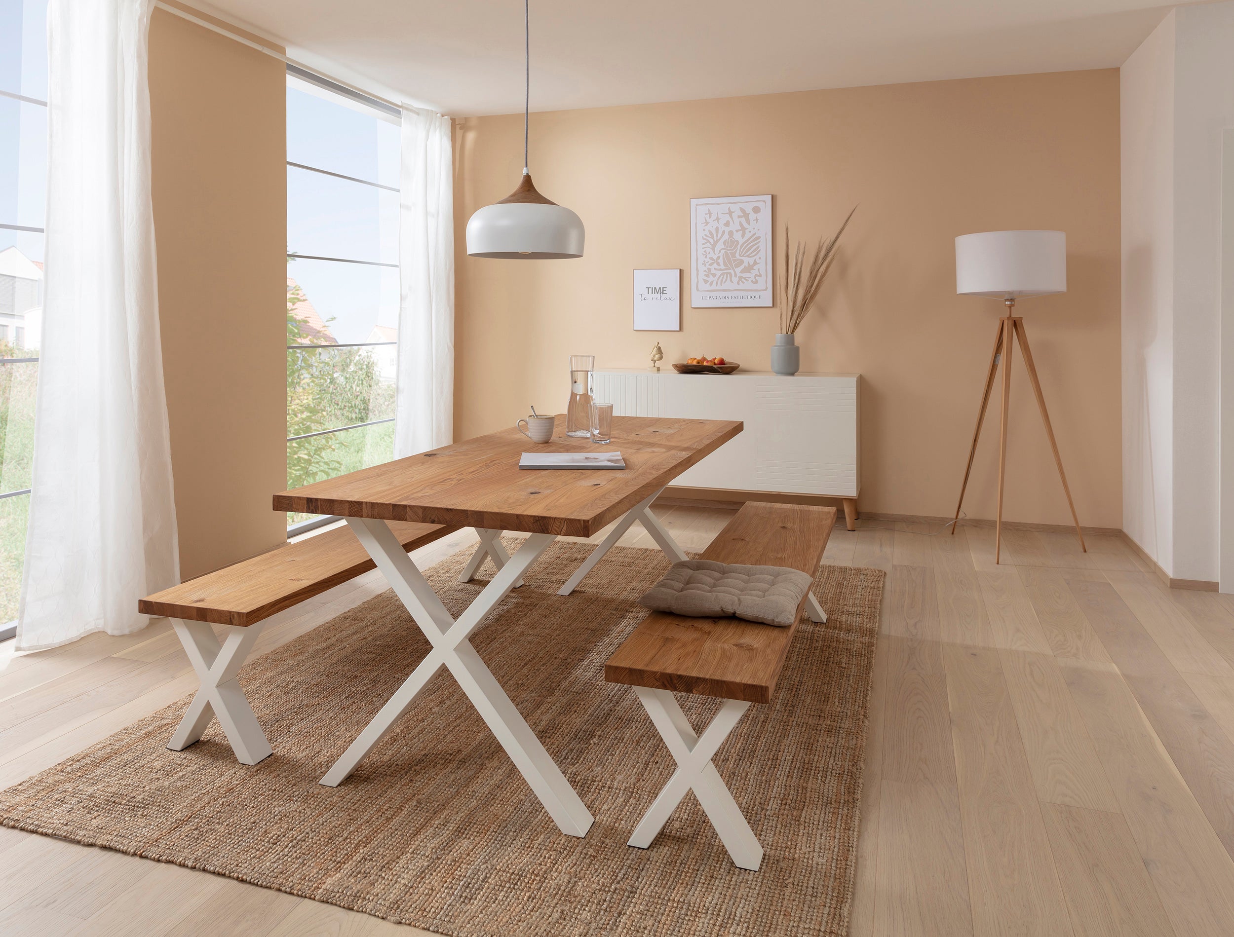 NEO – Dining Table X Frame